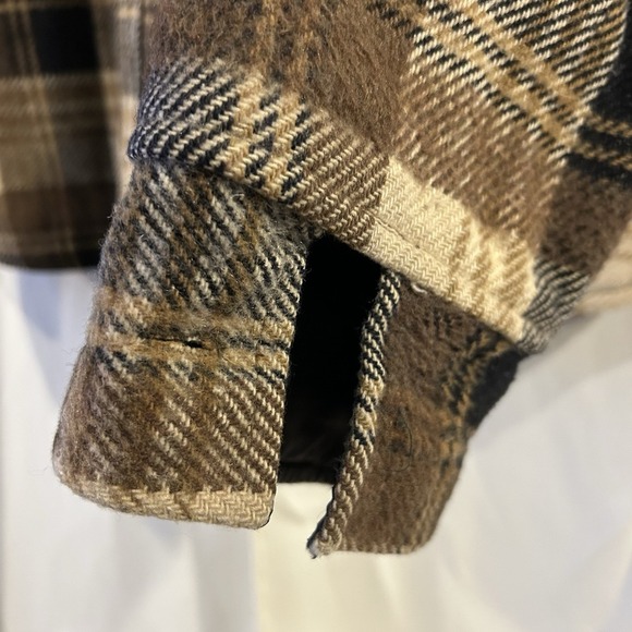 Lord Chase CPO Heavy Flannel Jacket‎ Wool / Linen Size XL - Picture 4 of 7
